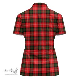 Scottish Nesbitt Modern Clan Tartan Polo Shirt with Family Crest For Women, Women's Scottish Polo Shirt Scottish Plaid Tartan Plaid - ScotsTee - scotstee.com