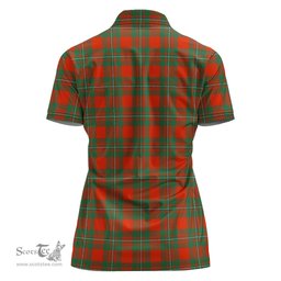 Scottish MacGregor Ancient Clan Tartan Polo Shirt For Women, Women's Scottish Polo Shirt Scottish Plaid Tartan Plaid - ScotsTee - scotstee.com
