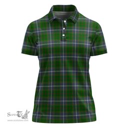Scottish Pringle Clan Tartan Polo Shirt For Women, Women's Scottish Polo Shirt Scottish Plaid Tartan Plaid - ScotsTee - scotstee.com