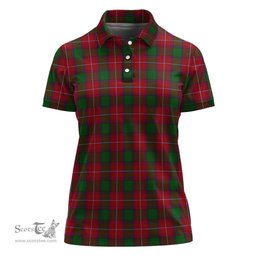 Scottish Rattray Clan Tartan Polo Shirt For Women, Women's Scottish Polo Shirt Scottish Plaid Tartan Plaid - ScotsTee - scotstee.com