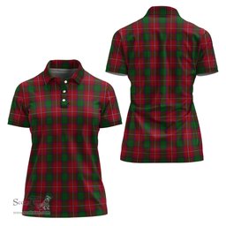 Scottish Rattray Clan Tartan Polo Shirt For Women, Women's Scottish Polo Shirt Scottish Plaid Tartan Plaid - ScotsTee - scotstee.com