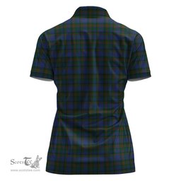 Scottish Nova Scotia District Clan Tartan Polo Shirt For Women, Women's Scottish Polo Shirt Scottish Plaid Tartan Plaid - ScotsTee - scotstee.com