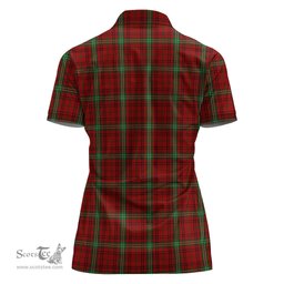 Scottish Morrison Clan Tartan Polo Shirt For Women, Women's Scottish Polo Shirt Scottish Plaid Tartan Plaid - ScotsTee - scotstee.com