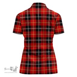 Scottish Majoribanks Clan Tartan Polo Shirt For Women, Women's Scottish Polo Shirt Scottish Plaid Tartan Plaid - ScotsTee - scotstee.com