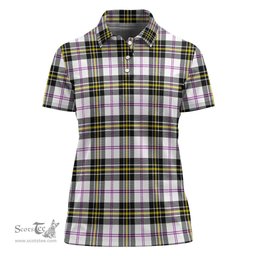 Scottish MacPherson Dress Modern Clan Tartan Polo Shirt For Women, Women's Scottish Polo Shirt Scottish Plaid Tartan Plaid - ScotsTee - scotstee.com