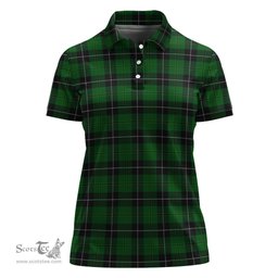 Scottish Raeside Clan Tartan Polo Shirt For Women, Women's Scottish Polo Shirt Scottish Plaid Tartan Plaid - ScotsTee - scotstee.com