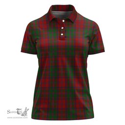 Scottish Stewart of Appin Clan Tartan Polo Shirt For Women, Women's Scottish Polo Shirt Scottish Plaid Tartan Plaid - ScotsTee - scotstee.com