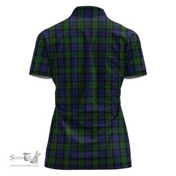 Scottish MacEwan-MacEwen Clan Tartan Polo Shirt with Family Crest For Women, Women's Scottish Polo Shirt Scottish Plaid Tartan Plaid - ScotsTee - scotstee.com