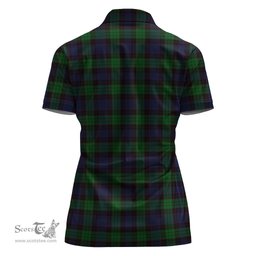 Scottish Stewart Old Clan Tartan Polo Shirt For Women, Women's Scottish Polo Shirt Scottish Plaid Tartan Plaid - ScotsTee - scotstee.com
