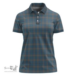 Scottish McKerrell of Hillhouse Dress Clan Tartan Polo Shirt For Women, Women's Scottish Polo Shirt Scottish Plaid Tartan Plaid - ScotsTee - scotstee.com