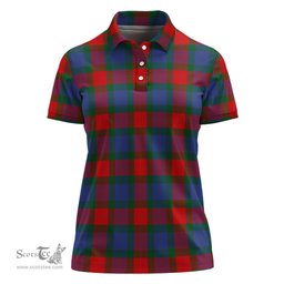 Scottish Mar Clan Tartan Polo Shirt For Women, Women's Scottish Polo Shirt Scottish Plaid Tartan Plaid - ScotsTee - scotstee.com