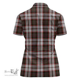 Scottish Scott Dress Clan Tartan Polo Shirt with Family Crest For Women, Women's Scottish Polo Shirt Scottish Plaid Tartan Plaid - ScotsTee - scotstee.com