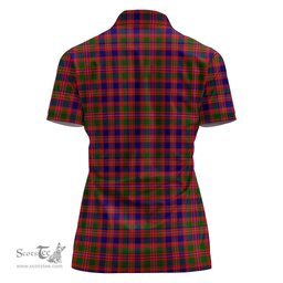 Scottish Wright Clan Tartan Polo Shirt For Women, Women's Scottish Polo Shirt Scottish Plaid Tartan Plaid - ScotsTee - scotstee.com