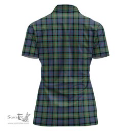 Scottish MacDonell of Glengarry Ancient Clan Tartan Polo Shirt For Women, Women's Scottish Polo Shirt Scottish Plaid Tartan Plaid - ScotsTee - scotstee.com