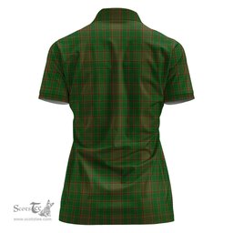 Scottish Terry Clan Tartan Polo Shirt For Women, Women's Scottish Polo Shirt Scottish Plaid Tartan Plaid - ScotsTee - scotstee.com