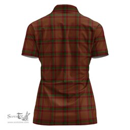 Scottish McBrayer Clan Tartan Polo Shirt For Women, Women's Scottish Polo Shirt Scottish Plaid Tartan Plaid - ScotsTee - scotstee.com