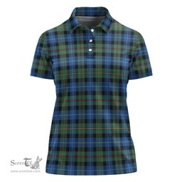 Scottish Smith Ancient Clan Tartan Polo Shirt For Women, Women's Scottish Polo Shirt Scottish Plaid Tartan Plaid - ScotsTee - scotstee.com
