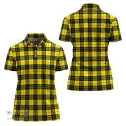 Scottish MacLeod of Lewis Modern Clan Tartan Polo Shirt For Women, Women's Scottish Polo Shirt Scottish Plaid Tartan Plaid - ScotsTee - scotstee.com