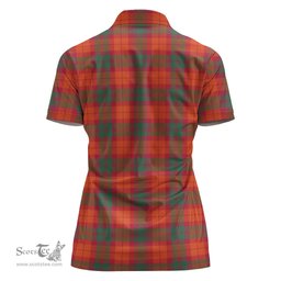 Scottish MacNab Ancient Clan Tartan Polo Shirt with Family Crest For Women, Women's Scottish Polo Shirt Scottish Plaid Tartan Plaid - ScotsTee - scotstee.com