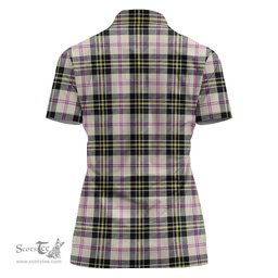 Scottish MacPherson Dress Ancient Clan Tartan Polo Shirt For Women, Women's Scottish Polo Shirt Scottish Plaid Tartan Plaid - ScotsTee - scotstee.com