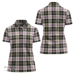 Scottish MacPherson Dress Ancient Clan Tartan Polo Shirt For Women, Women's Scottish Polo Shirt Scottish Plaid Tartan Plaid - ScotsTee - scotstee.com