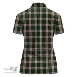 Scottish MacKinnon Dress Clan Tartan Polo Shirt For Women, Women's Scottish Polo Shirt Scottish Plaid Tartan Plaid - ScotsTee - scotstee.com