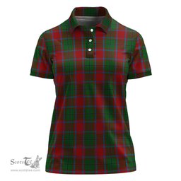 Scottish MacPhail Blue Bands Clan Tartan Polo Shirt For Women, Women's Scottish Polo Shirt Scottish Plaid Tartan Plaid - ScotsTee - scotstee.com