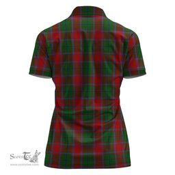 Scottish MacPhail Blue Bands Clan Tartan Polo Shirt For Women, Women's Scottish Polo Shirt Scottish Plaid Tartan Plaid - ScotsTee - scotstee.com
