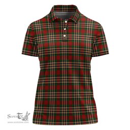 Scottish MacGill Clan Tartan Polo Shirt For Women, Women's Scottish Polo Shirt Scottish Plaid Tartan Plaid - ScotsTee - scotstee.com