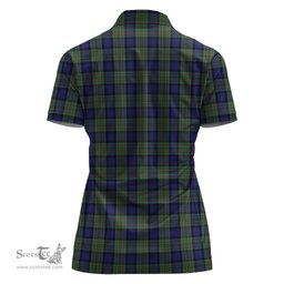 Scottish MacLaren Clan Tartan Polo Shirt For Women, Women's Scottish Polo Shirt Scottish Plaid Tartan Plaid - ScotsTee - scotstee.com