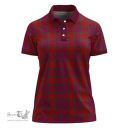 Scottish MacNab Old Clan Tartan Polo Shirt For Women, Women's Scottish Polo Shirt Scottish Plaid Tartan Plaid - ScotsTee - scotstee.com