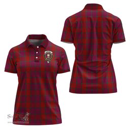Scottish MacNab Old Clan Tartan Polo Shirt with Family Crest For Women, Women's Scottish Polo Shirt Scottish Plaid Tartan Plaid - ScotsTee - scotstee.com