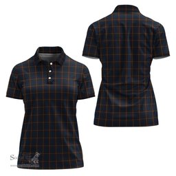 Scottish MacLaine of Lochbuie Hunting Clan Tartan Polo Shirt For Women, Women's Scottish Polo Shirt Scottish Plaid Tartan Plaid - ScotsTee - scotstee.com