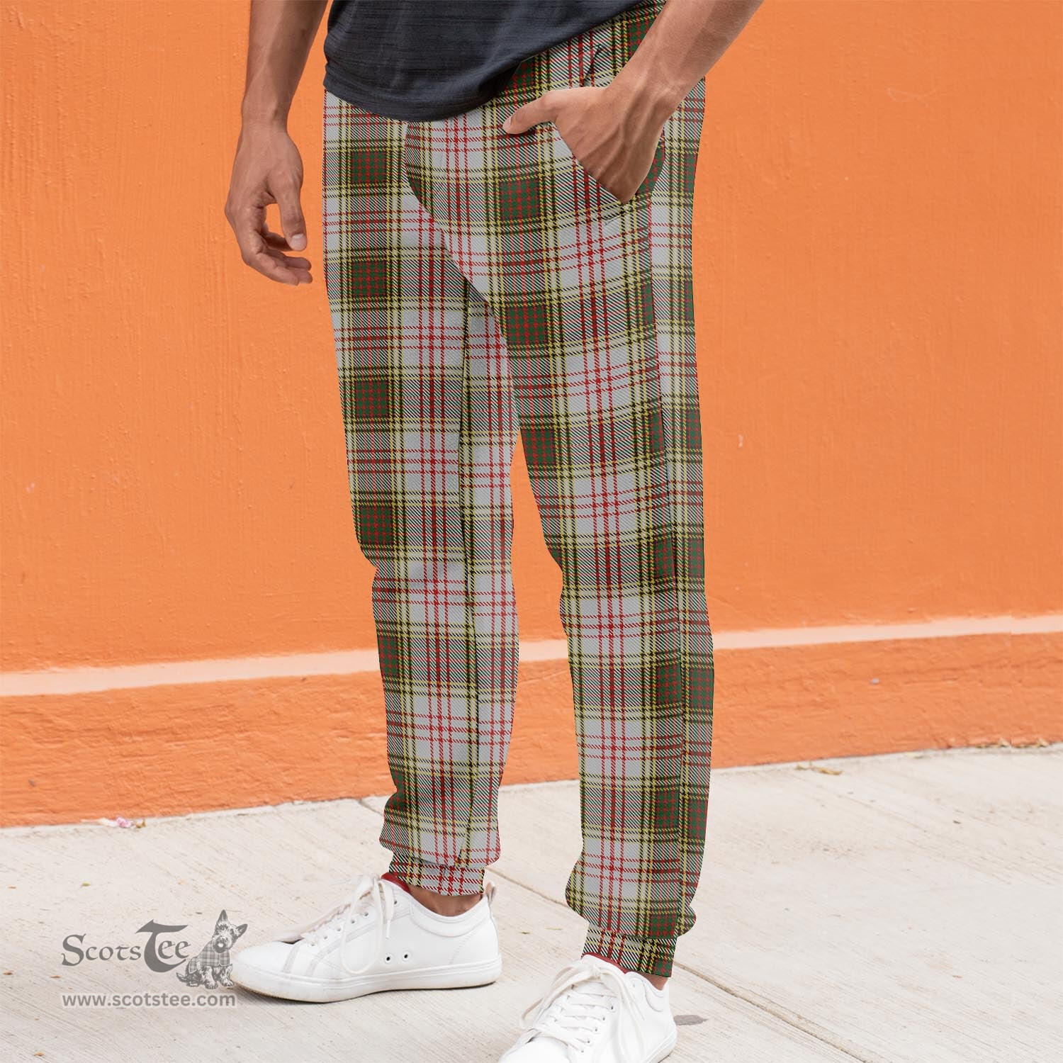 Scottish Anderson Dress Clan Tartan Joggers Pants