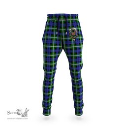 Scottish Baillie Modern Clan Family Crest Tartan Joggers Pants