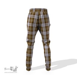 Scottish Baillie Dress Clan Tartan Joggers Pants