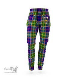 Scottish Arnott Clan Family Crest Tartan Joggers Pants