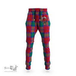 Scottish Auchinleck Clan Family Crest Tartan Joggers Pants