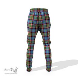 Scottish Aikenhead Clan Family Crest Tartan Joggers Pants