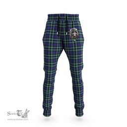 Scottish Allardice Clan Family Crest Tartan Joggers Pants
