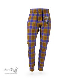 Scottish Balfour Modern Clan Family Crest Tartan Joggers Pants