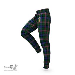 Scottish Allison Clan Family Crest Tartan Joggers Pants