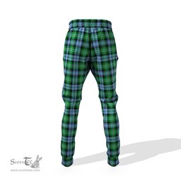 Scottish Arbuthnot Ancient Clan Family Crest Tartan Joggers Pants