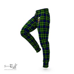 Scottish Campbell of Breadalbane Modern Clan Family Crest Tartan Joggers Pants