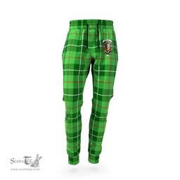 Scottish Boyle Clan Family Crest Tartan Joggers Pants