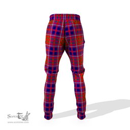 Scottish Cameron of Lochiel Modern Clan Family Crest Tartan Joggers Pants