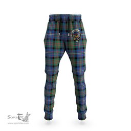 Scottish Cameron of Erracht Ancient Clan Family Crest Tartan Joggers Pants