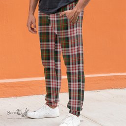 Scottish Carnegie Dress Clan Tartan Joggers Pants