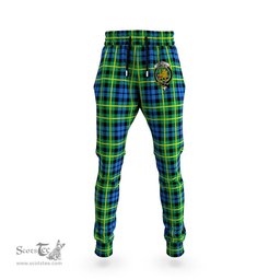Scottish Campbell of Breadalbane Ancient Clan Family Crest Tartan Joggers Pants
