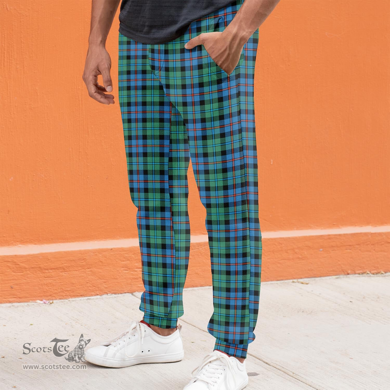 Scottish Campbell of Cawdor Ancient Clan Tartan Joggers Pants